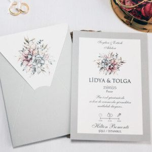Invitatii nunta: 2450-armony-24 1 invitatii de nunta florisimesaje.ro
