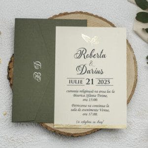 Invitatii de nunta: 9255ek 1 invitatii de nunta florisimesaje.ro