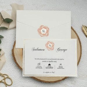 Invitatii de nunta: 9329ek 1 invitatii de nunta florisimesaje.ro