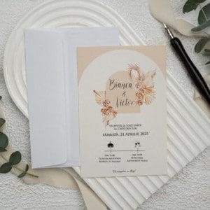 Invitatii de nunta: 9341ek 1 Invitatii de nunta: 9341ek - imagine 1