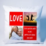 Perna Love cu doua poze si mesaj