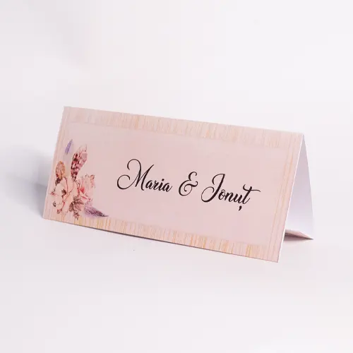 Plicuri de dar nunta roz si piersica