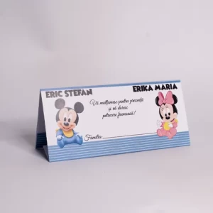 Plicuri de dar botez gemeni personaje disney 3 Plicuri de dar botez gemeni personaje disney