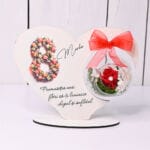 placheta inima cu mesaj