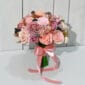 buchet mireasa roz
